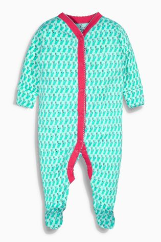 Multi Striped Sleepsuits Four Pack (0mths-2yrs)